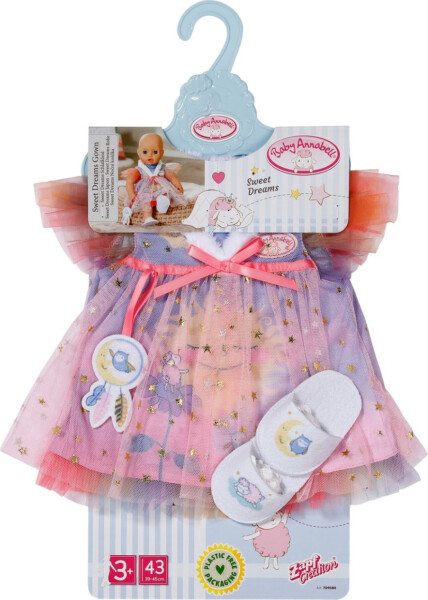 Baby Annabell Noční košilka Sladké sny, 43 cm - Zapf Baby Annabel