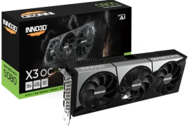 INNO3D RTX 5080 X3 OC 16GB / 2640MHz / 16GB GDDR7 / 256-bit / 1x HDMI + 3x DP / 850W (16) (N50803-16D7X-17603930)