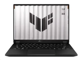 Asus TUF Gaming A14 šedá / 14" WQXGA / AMD Ryzen 7 8845HS 3.8GHz / 32GB / 512GB SSD / RTX 4050 laptop / bezOS (FA401UU-RG025)