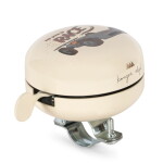 Konges Sløjd Zvonek na kolo / odrážedlo Race, krémová barva, kov