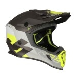 Moto přilba Just1 J38 Korner fluo žlutá/titanová - XS