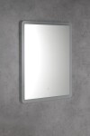 AQUALINE - FAGO zrcadlo s LED podsvícením 60x80cm, dotykový senzor, stmívatelné FA060