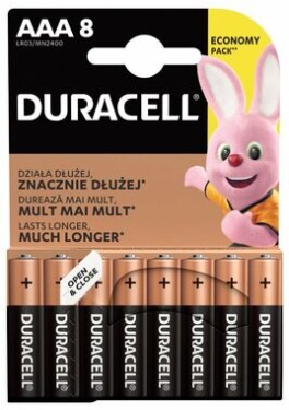 Duracell BASIC AAA 8ks 10PP010031