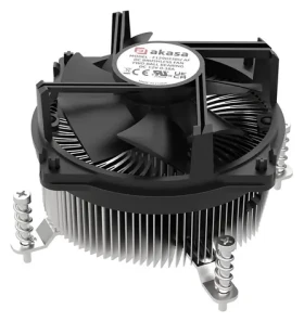 Akasa AK-CC6620BP01 / Chladič CPU / Intel LGA1851 / LGA1700 / 100W TDP / 90mm PWM (AK-CC6620BP01)