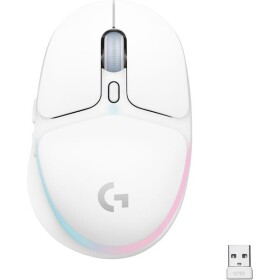 Logitech G705 bílá / bezdrátová herní myš / 8 200 DPI / USB LIGHTSPEED přijímač (910-006367)