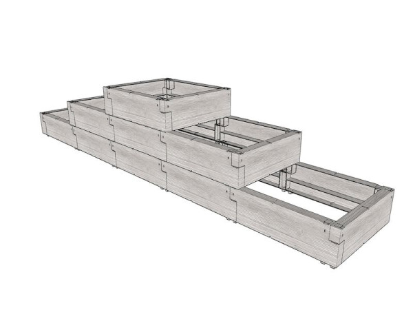 Vyvýšený záhon – Juwel Timber Step One