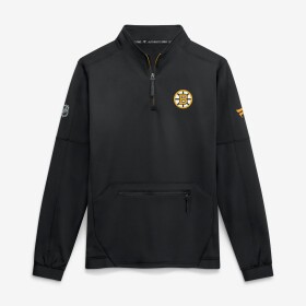 Fanatics Pánská bunda Boston Bruins NHL Authentic Pro Rink Fleece Quarter-Zip Pullover Velikost: M