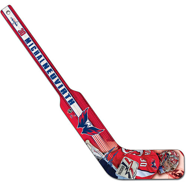 Wincraft Mini hokejka - Goalie - Washington Capitals - Michal Neuvirth