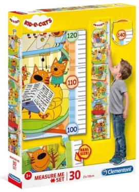 Clementoni PUZZLE metr Kid vs Cat