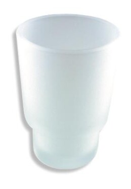 NOVASERVIS - Náhradní sklenička Metalia 1 sklo pískované 6106,XS