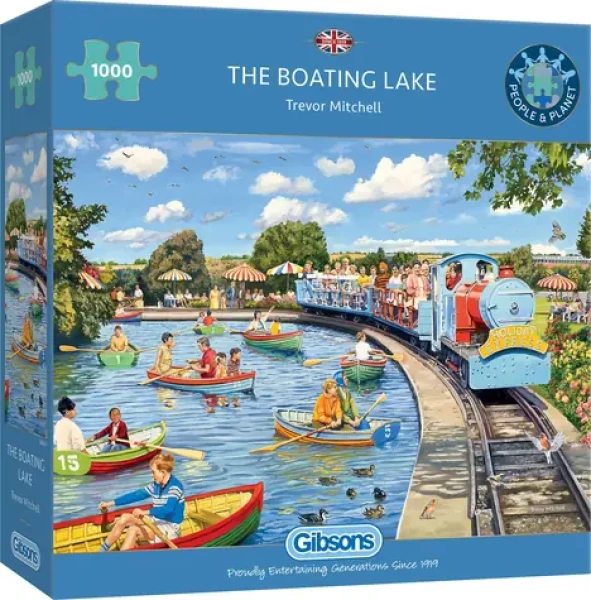 GIBSONS Puzzle Vodácké jezero