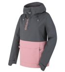 Dámská bunda Husky Hardshell Nabbi dk. grey/pink