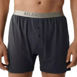 Pánské boxerky 005 graphite - Atlantic grafitová XXL
