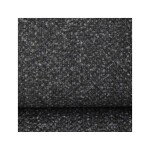 Židle jídelní, taštičkové pružiny v sedáku, madlo na opěráku, tmavě šedá látka, černý kov