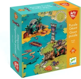 DJECO Obří puzzle Bitva