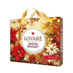 LOVARÉ WINTER Bouquet zlatá, kolekce čajů (30 sáčků)