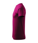 Basic tričko pánské fuchsia red S