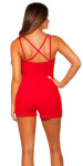 Sexy plavky KouCla Carrier Playsuit red