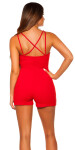 Sexy plavky KouCla Carrier Playsuit red S