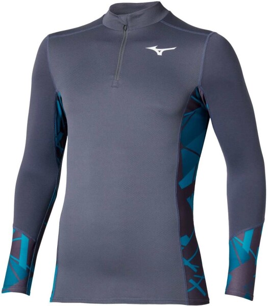 Běžecké termo tričko Mizuno Virtual Body G5 Half Zip A2GAC50010 Velikost textilu: S