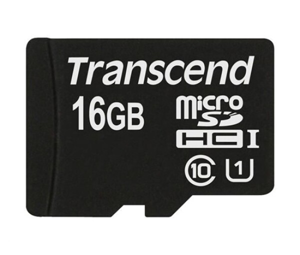 TRANSCEND MicroSDHC karta 16GB Premium, Class 10 UHS-I 300x, bez adaptéru EDF_325415