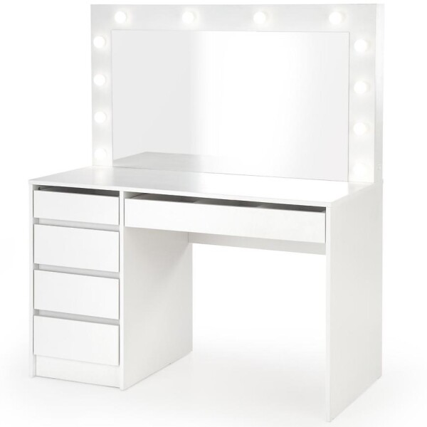 Toaletní Stůl Konsola Hollywood Xl Bílý