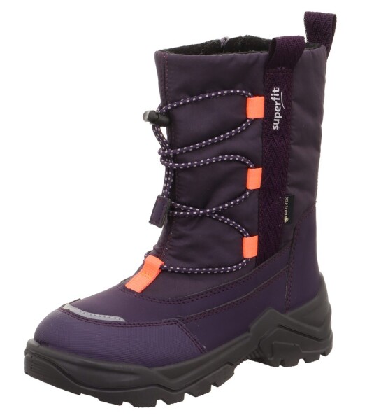 Dívčí zimní boty barefit SNOW MAX Purple Gore-Tex, Superfit , 1-002025-8500, fialová - 29