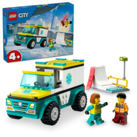 LEGO® City 60403 Sanitka snowboardista