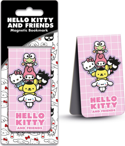 Hello Kitty a přátelé magnetická záložka - Pyramid