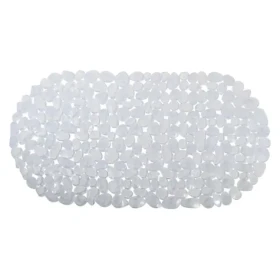 MSV GALETS protiskluzová podložka do vany průhledná / PVC / 35 x 68 cm
