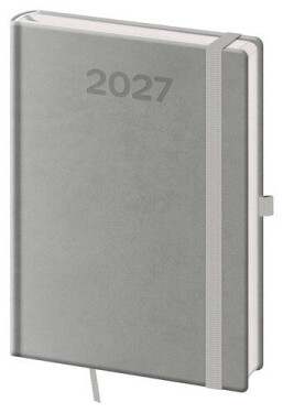 Diář 2027 denní A5 Print Pop - šedá