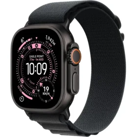 Apple Watch Ultra 3 (2025) GPS+Cellular 49mm Černé titanové tělo - Černý alpský tah (L) / 165-210mm (MF0X4QC/A)