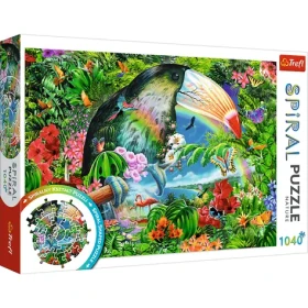 Trefl - Puzzle - Tropická zvířata