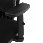 Kancelářská židle, synchronní mechanismus, černá látka, KA-Q8203 BK