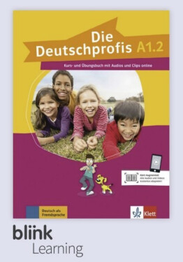 Die Deutschprofis A1.2 – Digitale BlinkLearning – Kurs./Übungsbuch – Unterrichtende (3 roky)