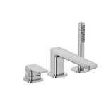 KLUDI - Renon Baterie na okraj vany, 3-otvorová instalace, chrom 424480575