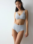 Dámské kalhotky True Shape Sensation T Maxi Pearl Grey světlešedé - TRIUMPH Pearl Grey 42