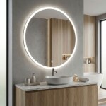 REA - Zrcadlo LED 100cm FFJ100 HOM-70005