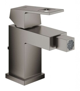 GROHE - Eurocube Bidetová baterie s výpustí, kartáčovaný Hard Graphite 23138AL0