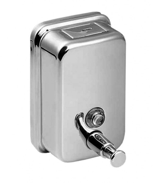 SANELA - Nerezové doplňky Zásobník tekutého mýdla, 500 ml, nerez SLZN 07