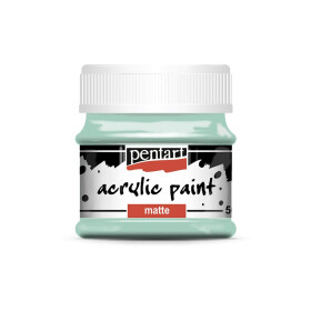 Pentart Matte akrylová barva 50 ml zelená mint