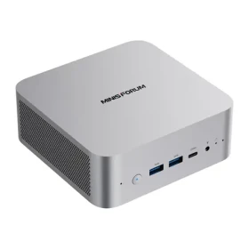 Minis Forum X1-255 barebone stříbrná / AMD Ryzen 7 H255 3.8GHz / 2x DDR5 až 64GB / 2x SSD slot M.2 2280 (X1-255)
