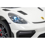 Mamido Elektrické autíčko Porsche Spyder RS 718 lakované bílé