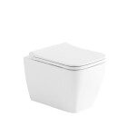 OLSEN SPA - Závěsné wc NOVA RIMLESS se SLIM sedátkem SOFT-CLOSE OLKGNO31DAK00