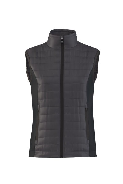 Dámská zateplená vesta Payper SUBWAY LADY Barva: Antracit/ Černá, Velikost: XL (S00886P17313044XL)