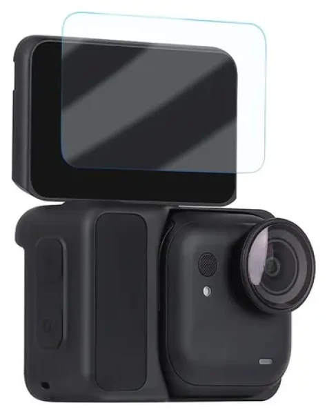 Sunnylife ochranné sklo pro Insta360 GO Ultra / Ochranné sklo displeje / 2 ks / tvrdost 9H / 99% průhlednost (GU-BHM044)