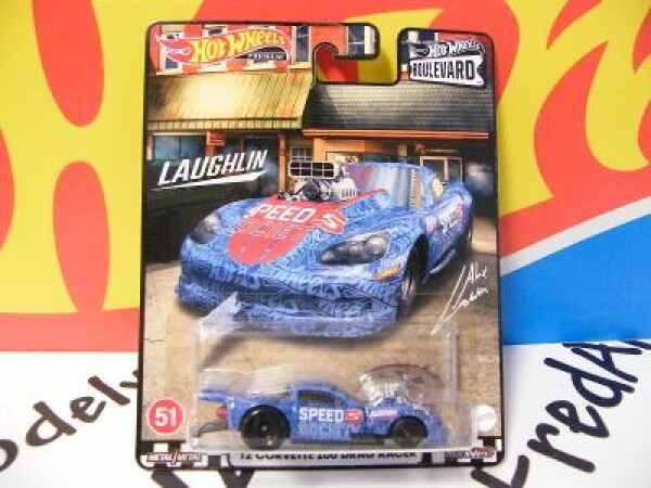 '12 CORVETTE Z06 DRAG RACER - Hot Wheels PREMIUM