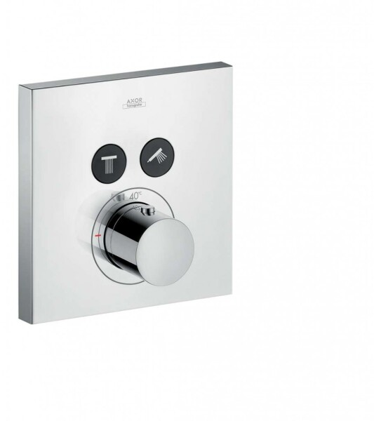 AXOR - ShowerSelect Termostat pod omítku pro 2 spotřebiče, chrom 36715000