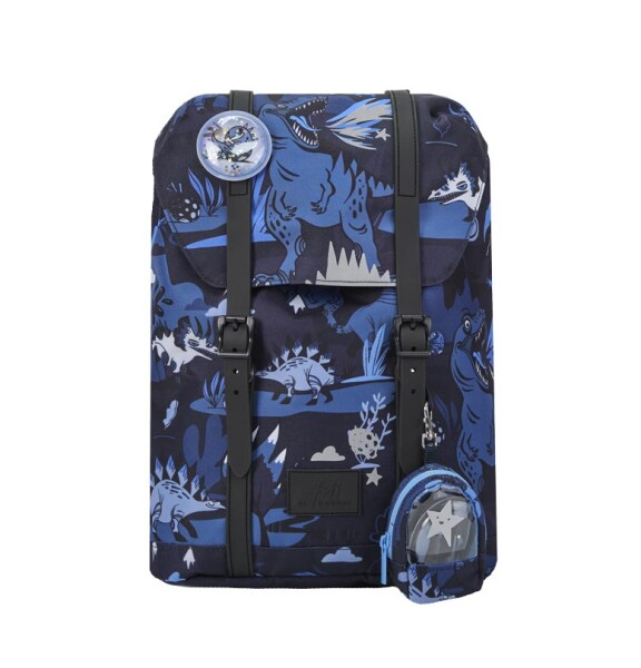 Ergonomický školní Frii of Norway 22L Dinosaurus Dark blue