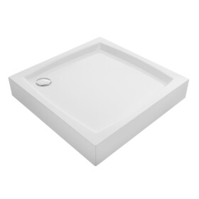 Laveo - Desna - čtvercová sprchová vanička 80x80 cm JBD_686K